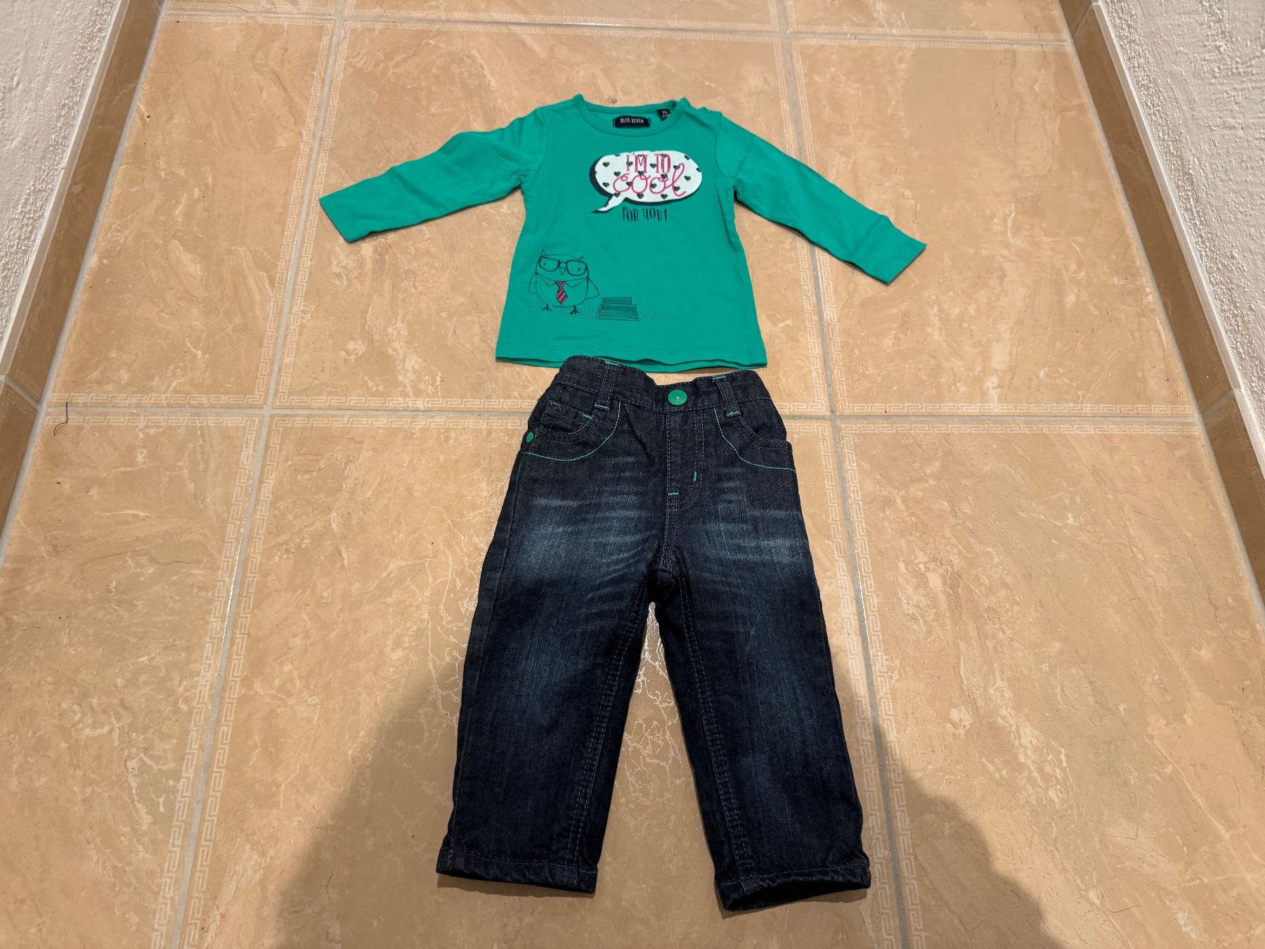 Lotti & Set di vestiti: Blue seven neues süsses Set, 9Mt 74 – Nuovo (secondo la descrizione) da Klingnau venduto da Markus14