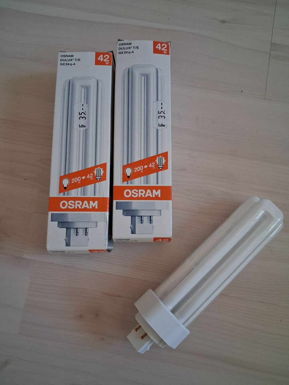 Osram Lampen: 2 STECKSOCKEL LAMPE 42 WATT 4 PIN – Neu und originalverpackt aus langnau von Santos1411