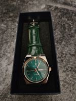 Montre Homme Neuve, Cadran Vert, Bracelet Cuir!