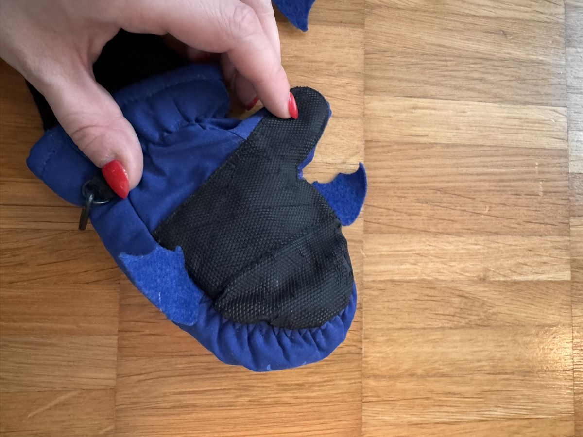 Guanti: Winterhandschuhe, Drache blau, Gr 4-5 Jahre  – Usato da Jona venduto da Good_luck1_ 3