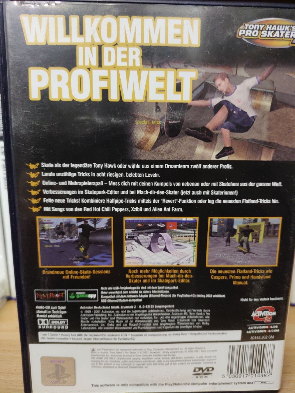 Sony Spiele: Tony Hawk's Pro Skater 3 - PS2 - Jeu de Skate  – Gebraucht aus fribourg von GameSpot 1