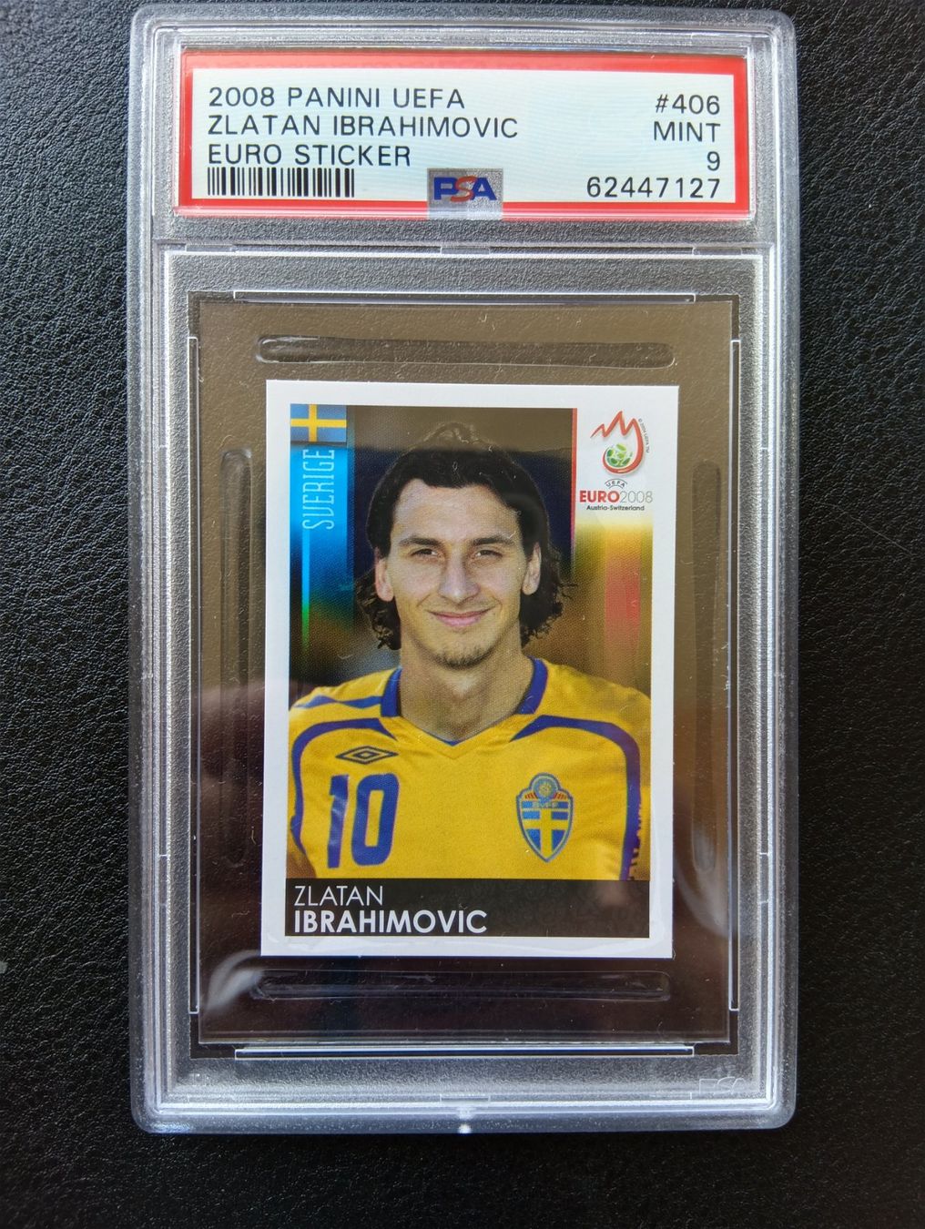 Panini Cartes à collectionner: 2004 Panini Zlatan Ibrahimovic PSA 9 #197 – D'occasion à Steinen par antikesundseltenes