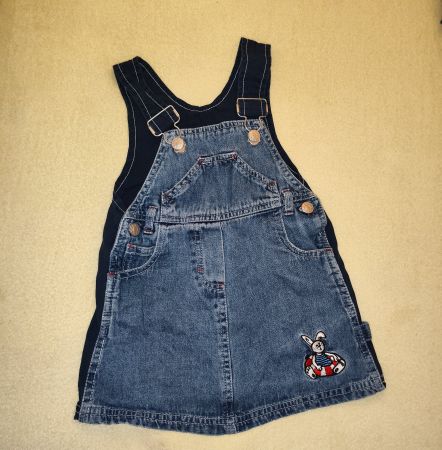 Jeanskleid gr. 74