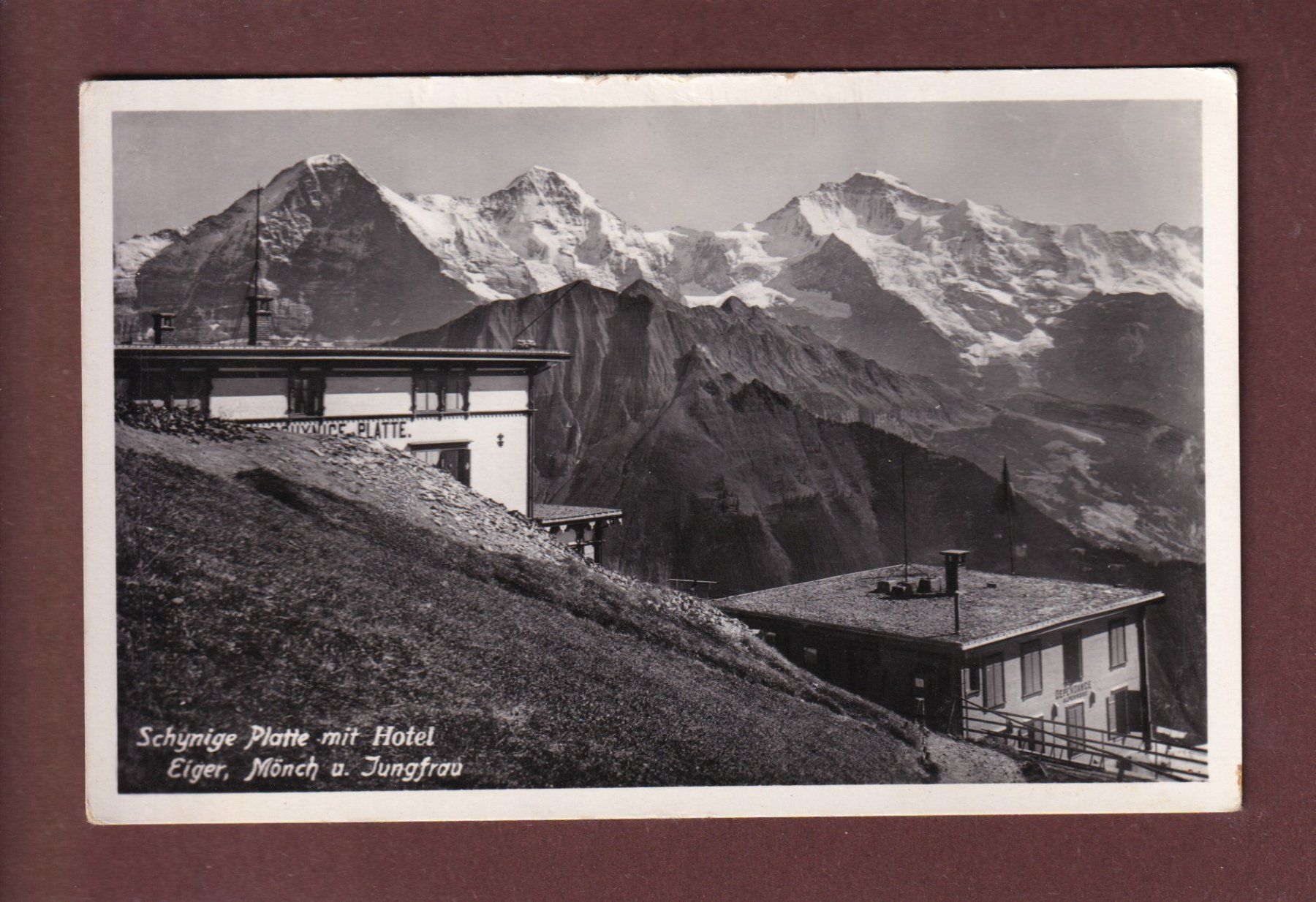 Cartes postales: SCHYNIGE PLATTE - Hotel – D'occasion à Pully par nicecards-shop