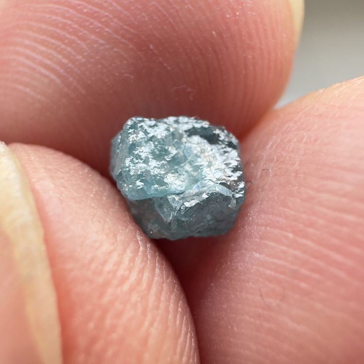 1.06 ct - Raw Natural Blue Diamond 4