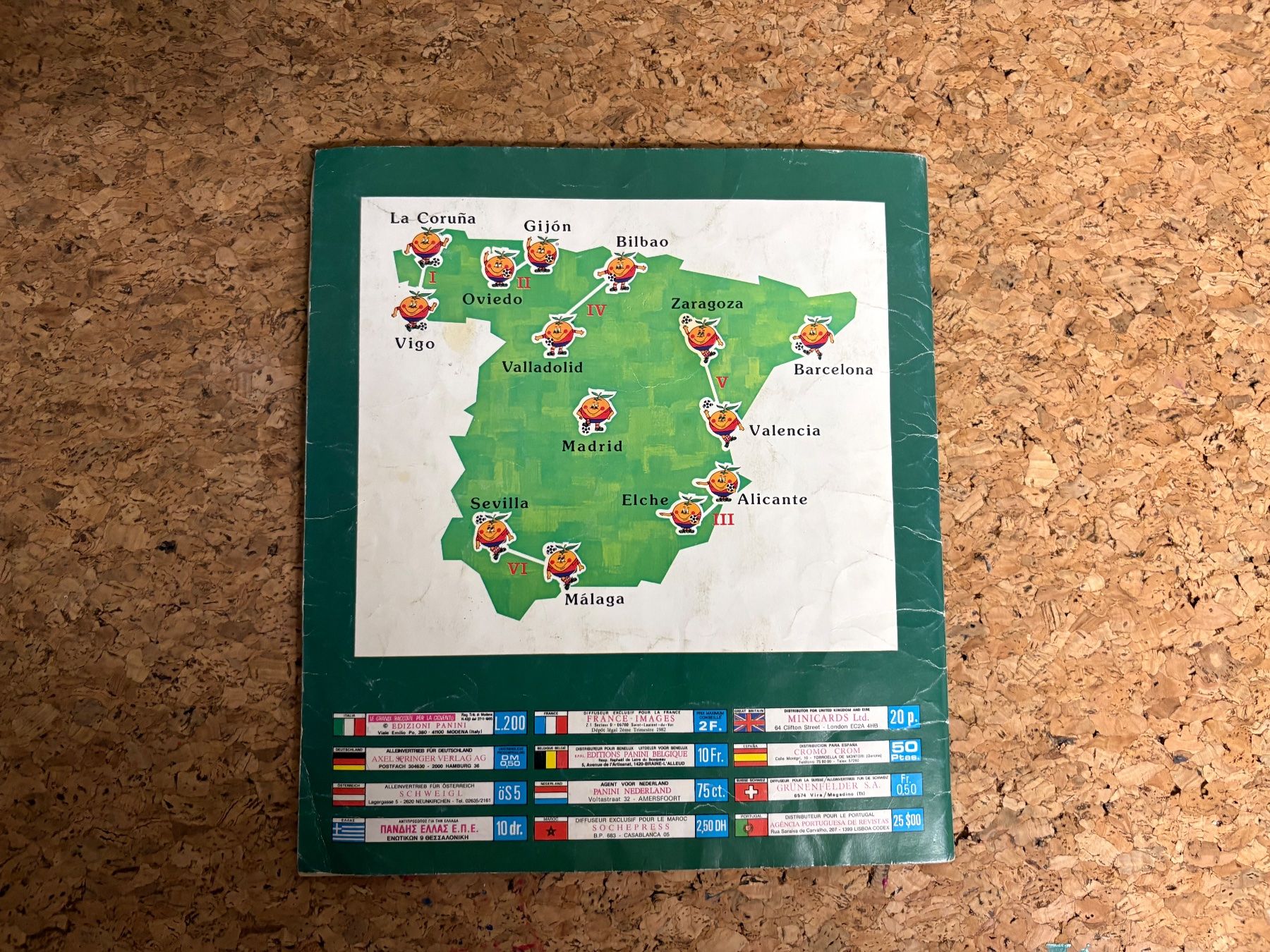 Panini Album: Panini Album Espana 1982 – Usato da Rudolfstetten venduto da Clodo1975 8
