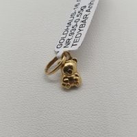 Echt 18K Gold - Teddybär Anhänger