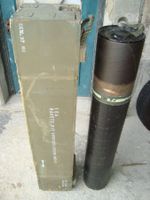 Armee Holzkiste mit UN 0181 Behälter leer