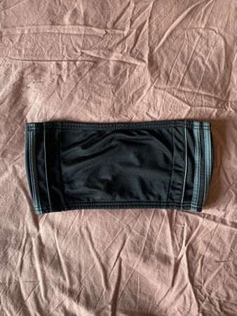 Top bandeau noir athlétique sport adidas 