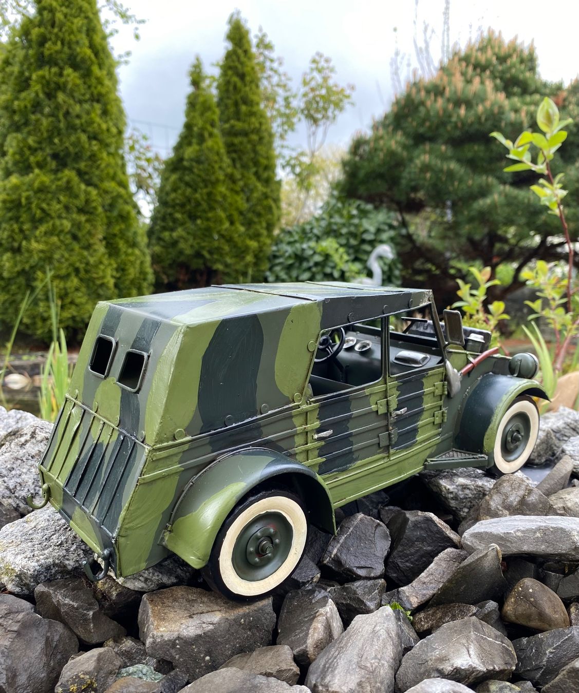 Volkswagen Modellautos: Kübelwagen VW Typ 82 aus Blech – Neu (gemäss Beschreibung) aus Langendorf von Blechfahrzeuge 8