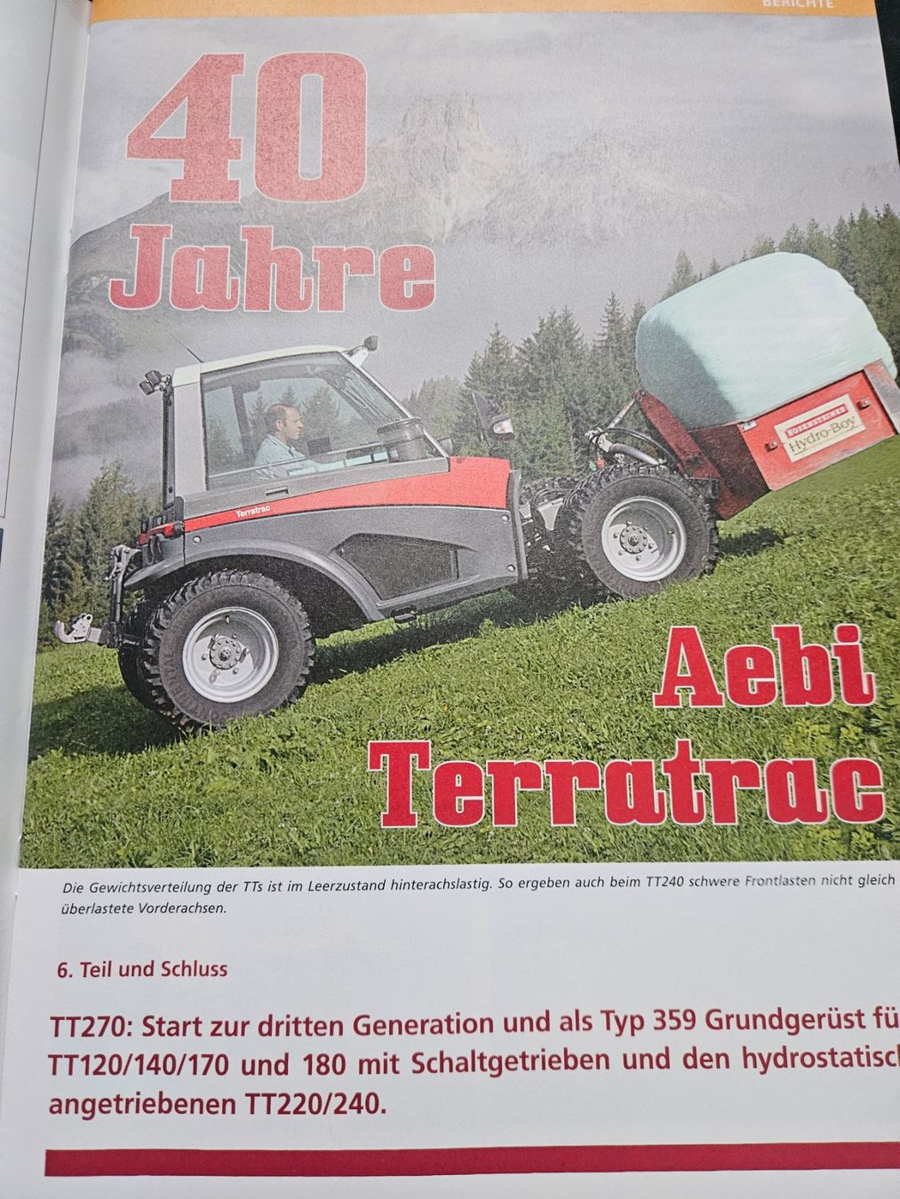 Aebi Traktoren: Alte Landtechnik 2/17 Aebi Schilter Warcchalowski xb – Gebraucht aus Flawil von sr1_f6st 2