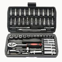 Werkzeug-set Werkzeugkoffer 1/4 Steckschlüsselsatz 53tl Set