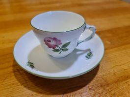 Augarten Wien Moccatasse Wiener Rose