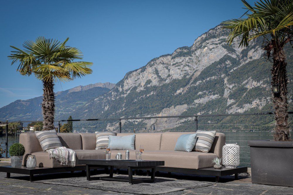 Sofas: Allwetter Lounge - Sunbrella Gartenlounge – Neu und originalverpackt aus Bern von rattan-lounge 1