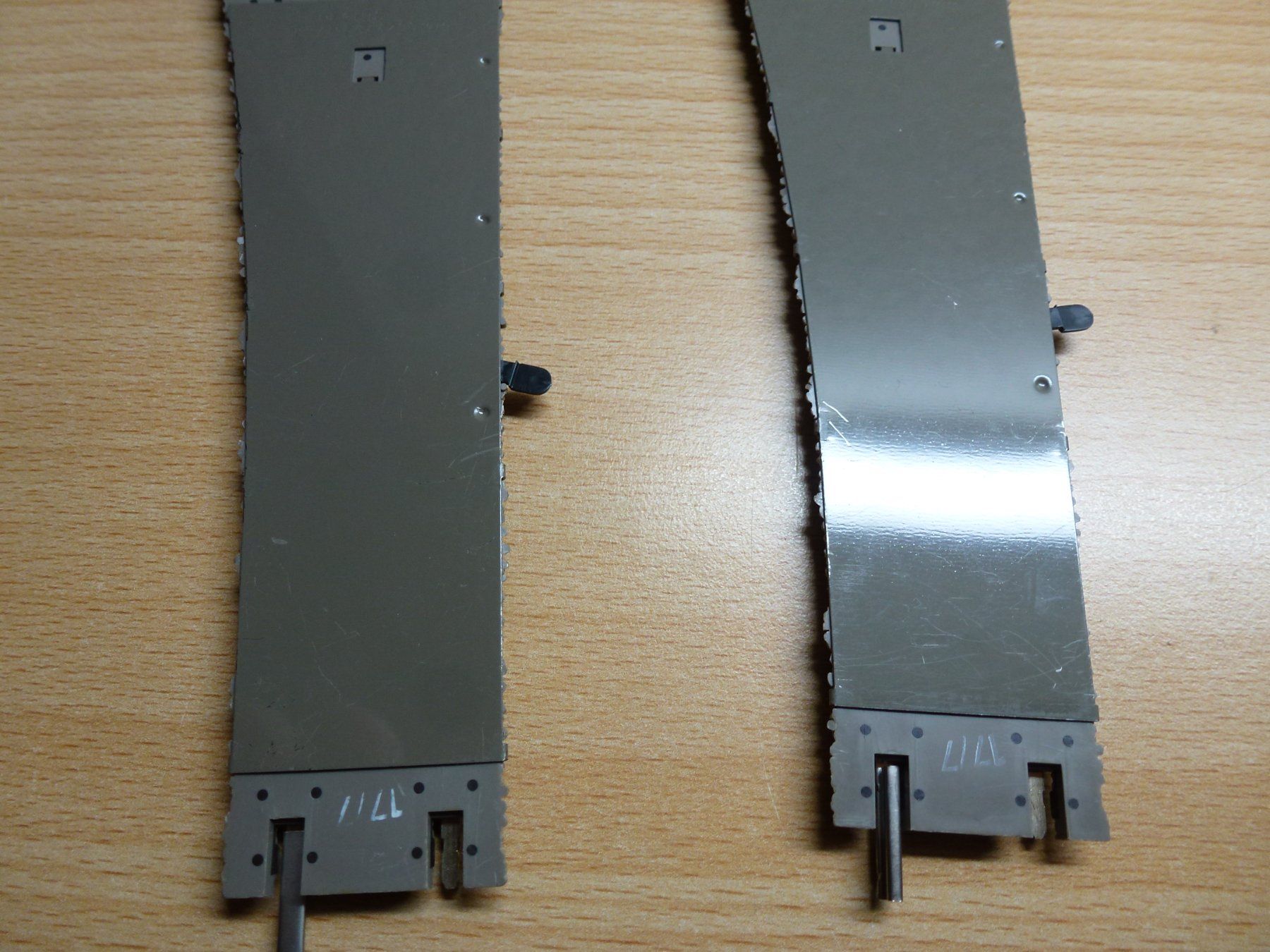 Fleischmann Modelleisenbahnen: Fleischmann H0 Profigleis 2xWeiche rechts 6140 – Gebraucht aus Hombrechtikon von Se9 5