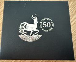 Krugerand 50th Anniversary Set Silber 2oz Bar 1oz Coin
