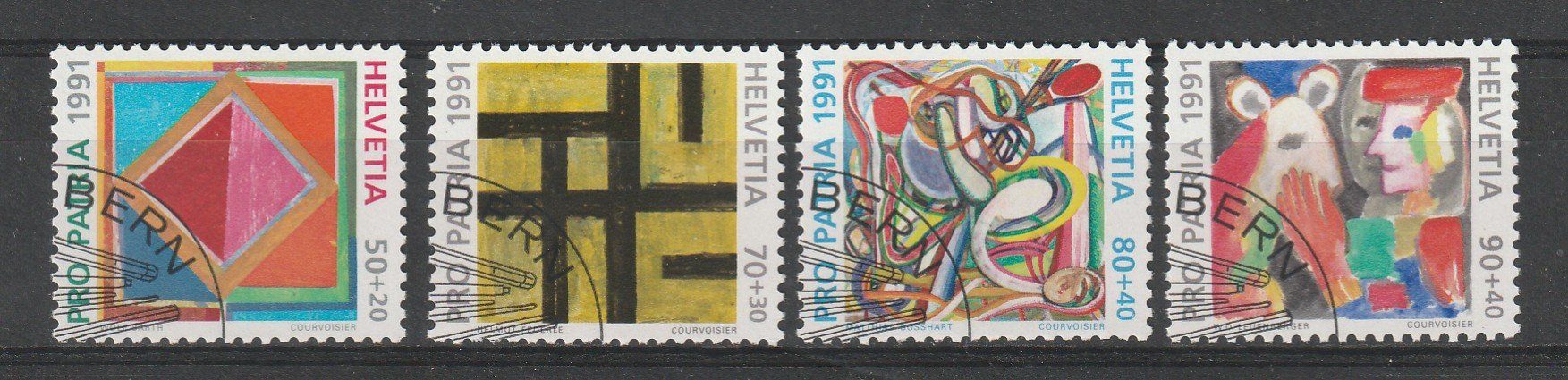 Tutti i francobolli: SUISSE Pro Patria 1991 Oblitérés – Usato da Bussigny venduto da jacky1953