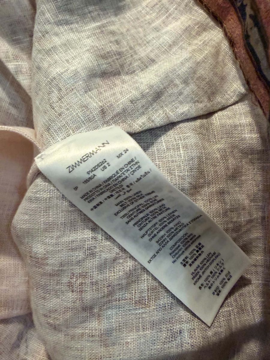 Zimmermann Kleider: Zimmermann Linen Popular Mini Dress – Gebraucht aus St.Josefen von lop_lh8d 9