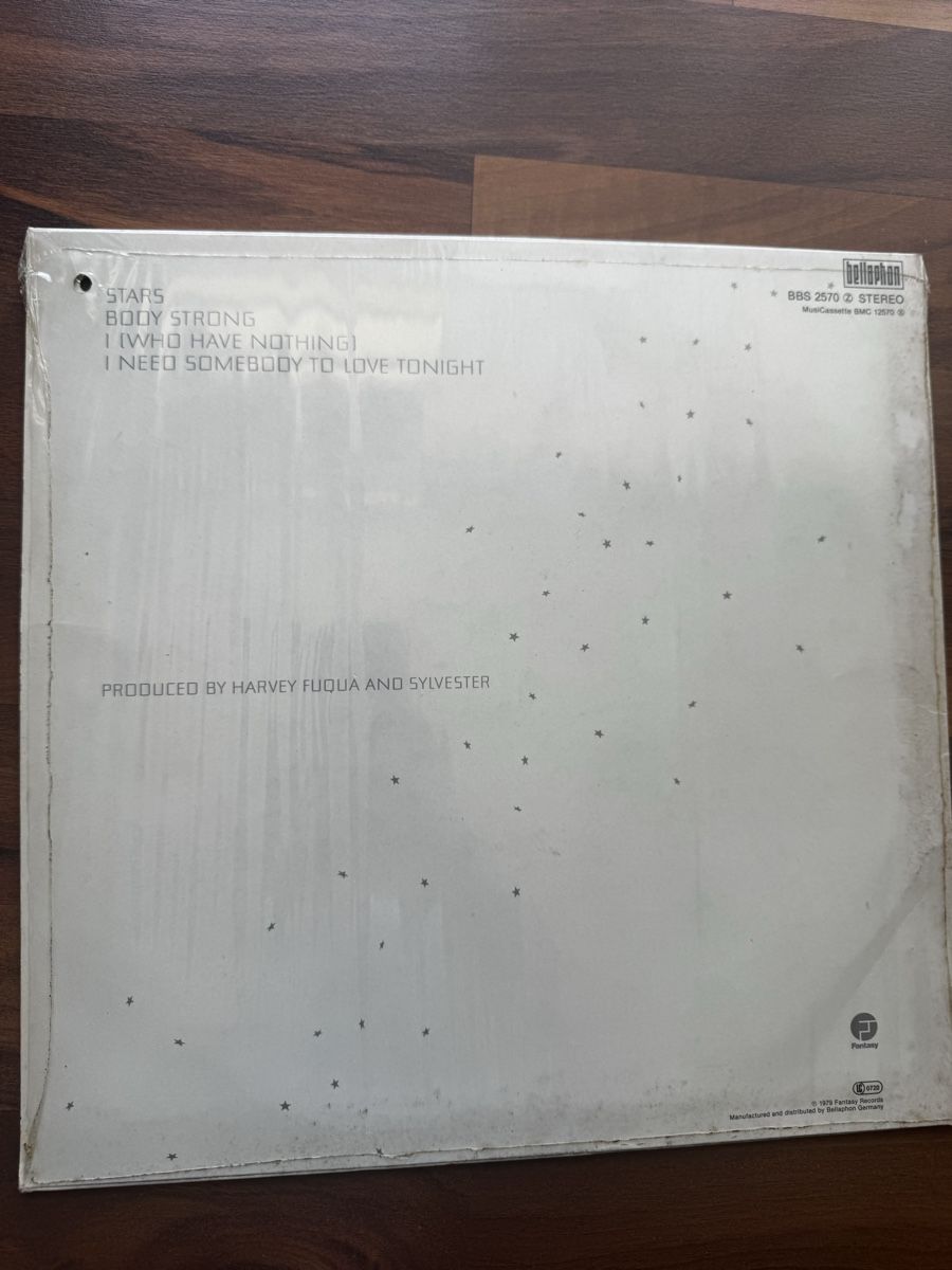 Dischi in vinile: Sylvester -  Stars - LP - 70s Disco – Usato da Rorbas venduto da BlackstarRecords 1