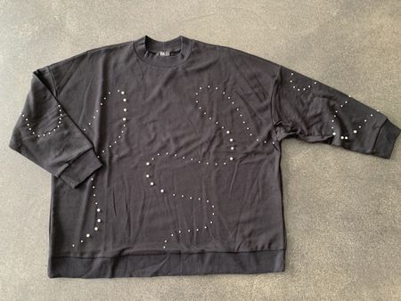 Pullover mit Perlen Gr. XL