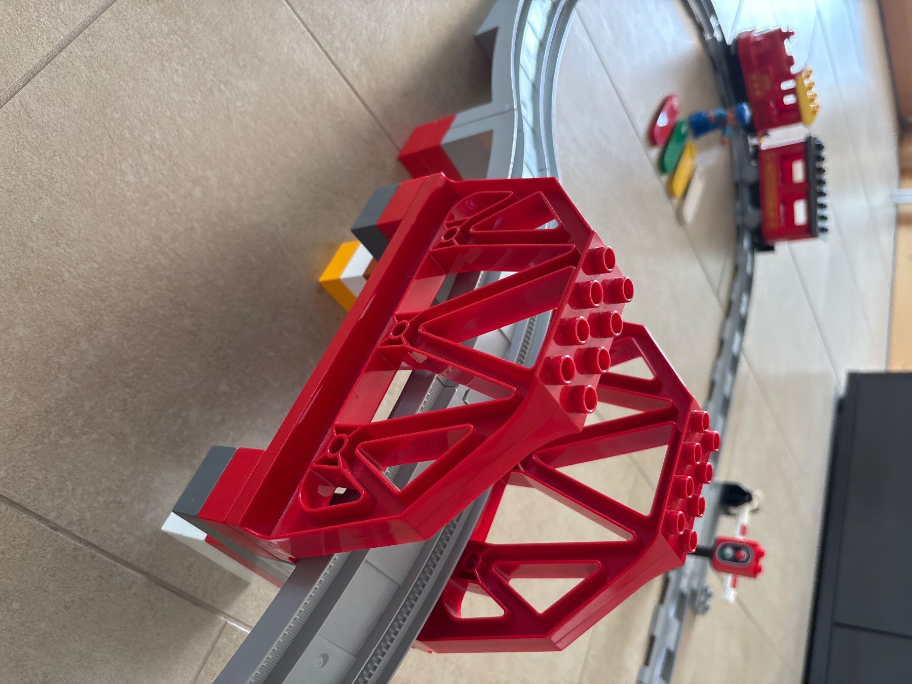 Lego Jeux de construction: Train Duplo intelligent avec voies – D'occasion à Lausanne par pabernard 5