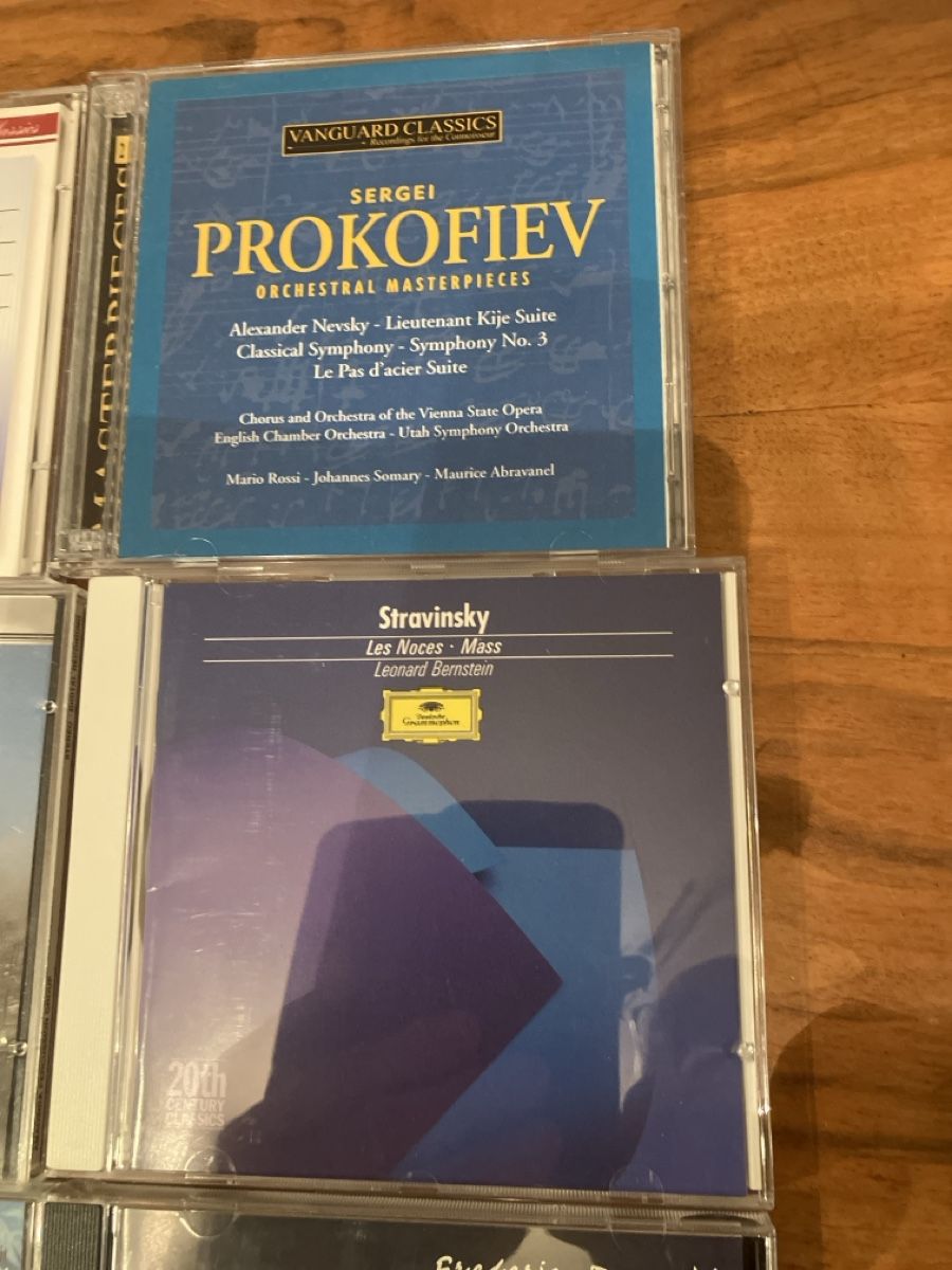 CD: Klassische Musik CD Sammlung 20. Jahrhundert – Usato da Bichwil venduto da Bac2 4