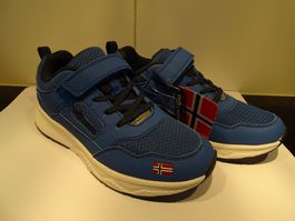 Trollkids blaue Baskets/Schuhe, Grösse 35, NEU !