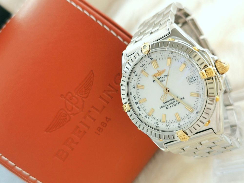 Breitling Windrider Wings neuwertig Full Set ref.B10350 (Neu (gemäss ...