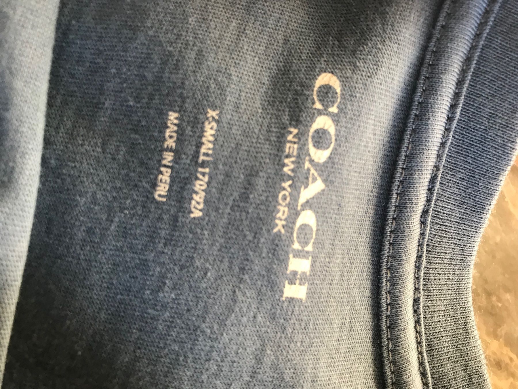 T-shirt: Coach -Tshirt - XS - blau – Nuovo (secondo la descrizione) da Unteraegeri venduto da weber588 2