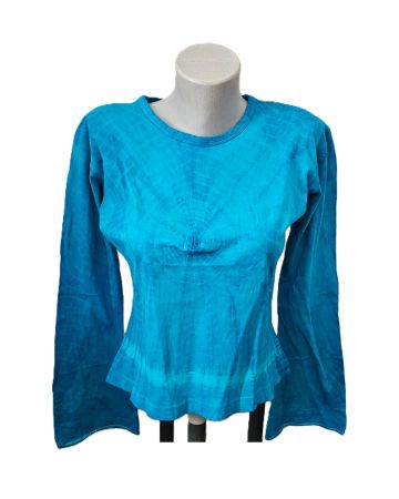 NEU! Boom Baba langarm Shirt Gr. S Hippie Boho Ethno UNIKAT