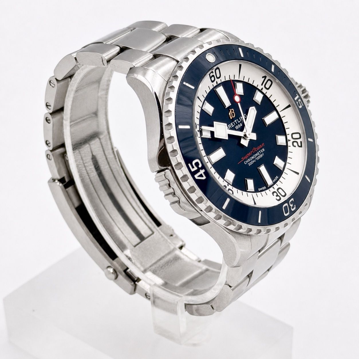 Breitling Orologi: Breitling Superocean Automatic 46 - Full Set 2022 + Garantie – Usato da Wil SG venduto da rappwatches 2