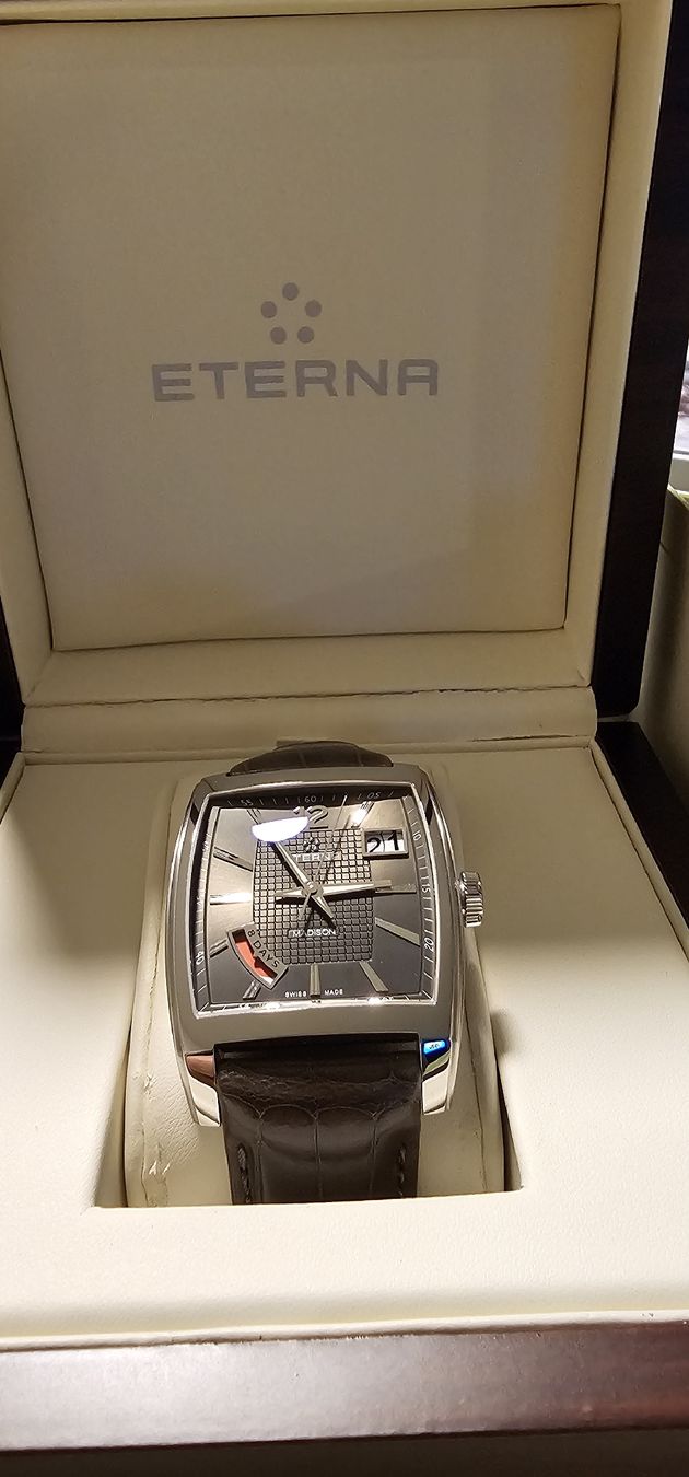 Eterna Orologi: eterna madison eight days brown – Nuovo (secondo la descrizione) da Unterägeri venduto da kuz_gc25 2