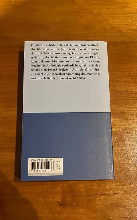Livres: Deutsche Lyrik – D'occasion à Wimmis par nik_7vm7 1