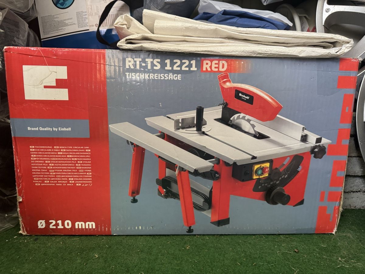 Einhell Scies: Einhell Tischkreissäge RT-TS 1221 – Neuf avec emballage d'origine à Sisseln AG par Daeha1 2