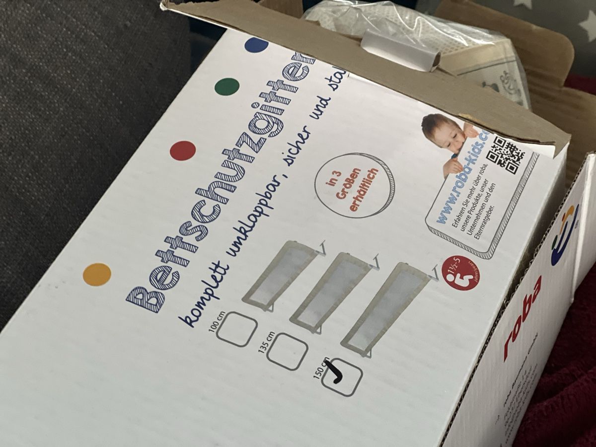 Culle: Roba Bed Guard - Portable, Safe, and Easy to Install! – Nuovo e nell'imballaggio originale da Fribourg venduto da pri_b9gq