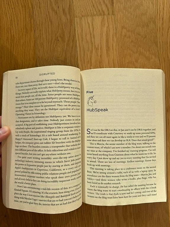 Bücher: Disrupted - Dan Lyons - Startup Buch Englisch – Gebraucht aus Zug von jonasg 2