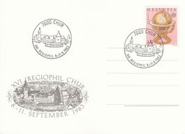 1983 XVI. Regiophil 8.-11.9.1983 7000 Chur