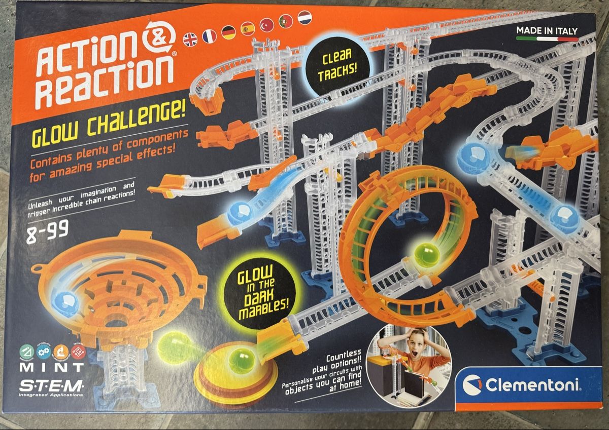 Clementoni Giochi: Aktions-Reaktionspfad Leucht-Challenge – Usato da Oftringen venduto da kar_y2tf