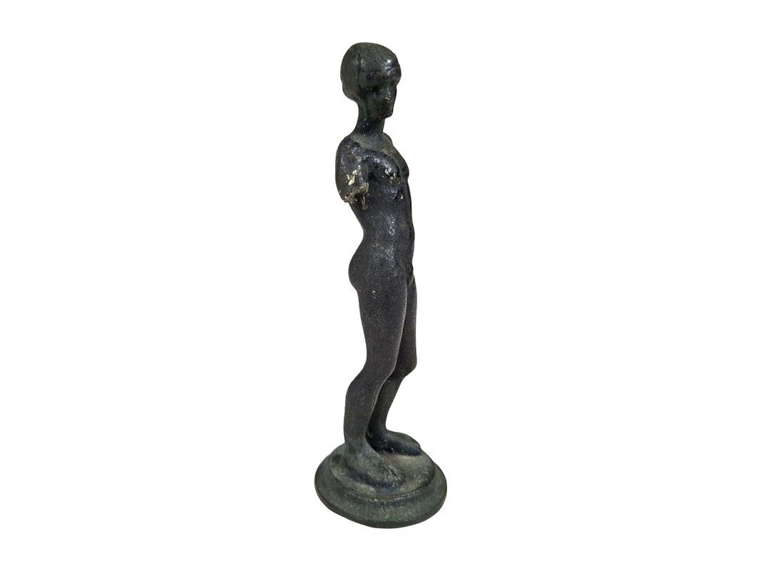 Sculture & Statue: Bronze Statuette, nackter Mann, auf Sockel – Usato da Wil SG venduto da Restwert_Wil 1