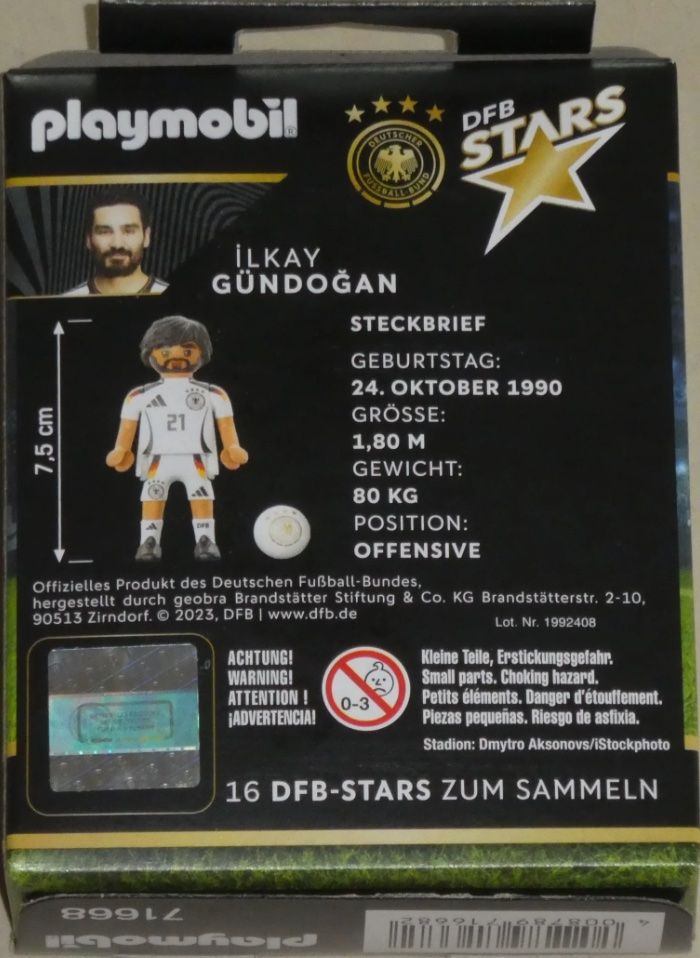Playmobil Giocattoli: Playmobil 71668 Ilkay Gündogan – Nuovo e nell'imballaggio originale da Wagenhausen venduto da Kahlen 1
