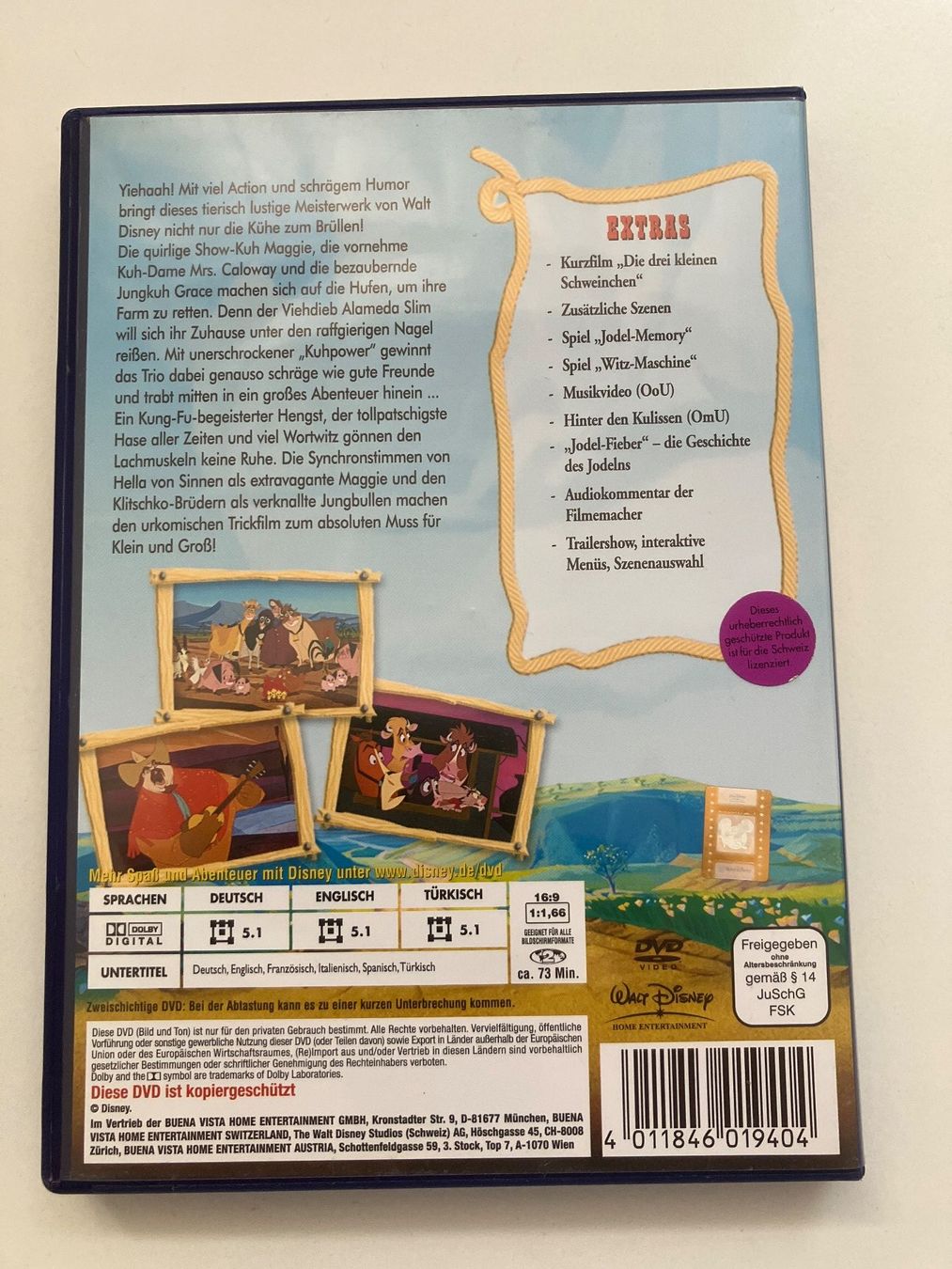 Tutti i DVDs: Die Kühe sind los (2004) DVD – Usato da Arbon venduto da JoJoAs 1