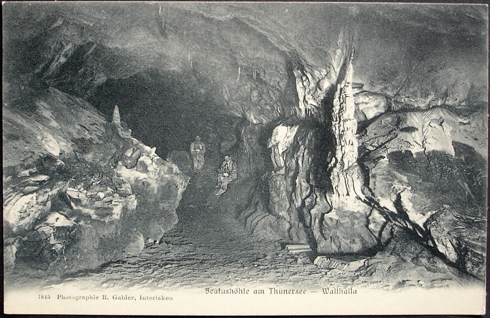 Ansichtskarten: BEATUSHÖHLE am Thunersee – Neu (gemäss Beschreibung) aus Jona von philajona