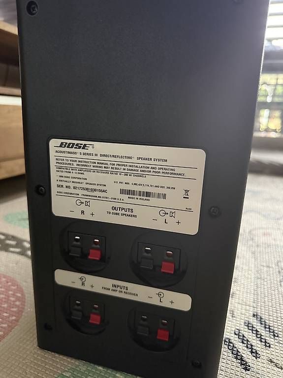 Bose Haut-parleurs: Bose acoustimass 5 series 3 – D'occasion à Nyon par MTC320 1