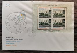 TR66 Enveloppe + Timbre Turquie 1985