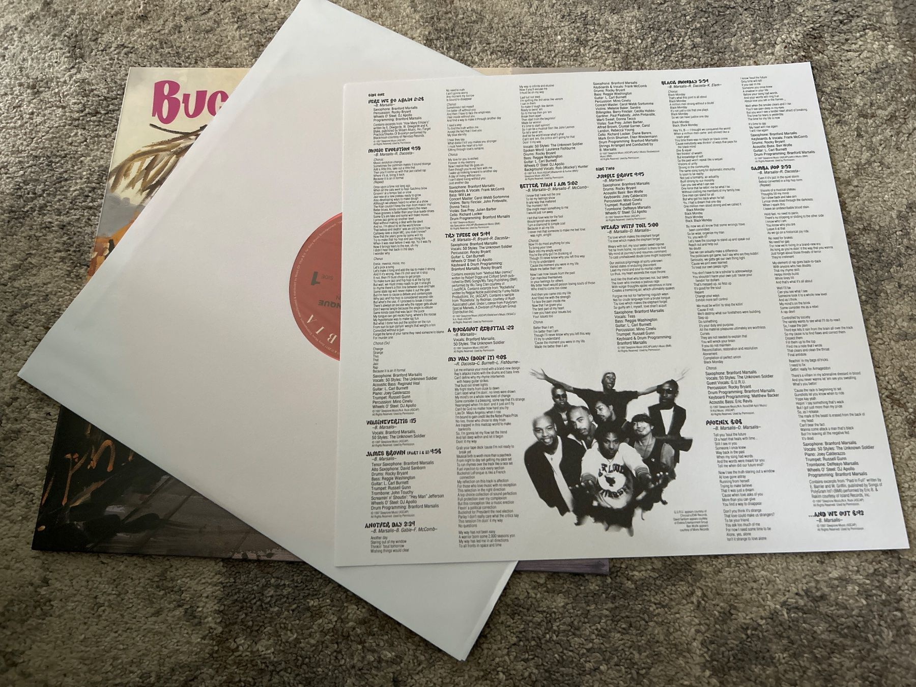 Schallplatten: Buckshot LeFonque - Music Evolution Vinyl LP – Gebraucht aus Thalwil von eng_yys6 1