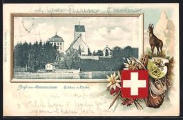 Passepartout-Lithographie Romanshorn, Sc