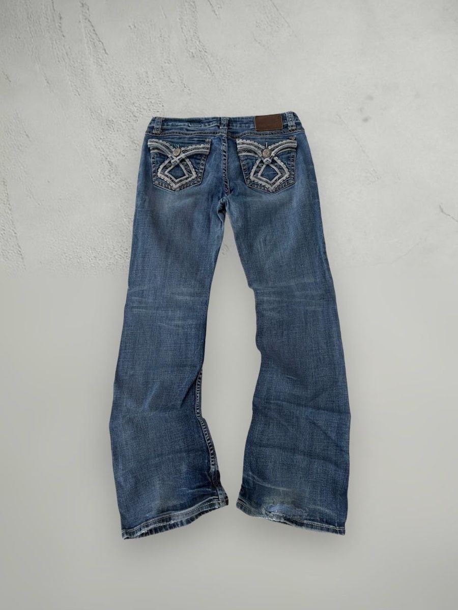 Jeans: Y2K 2000s Embroidered Bootcut Jeans – Neuf (Voir description) à Riehen par vintage_basel 2