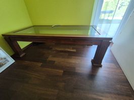 Salon Tisch echt Holz