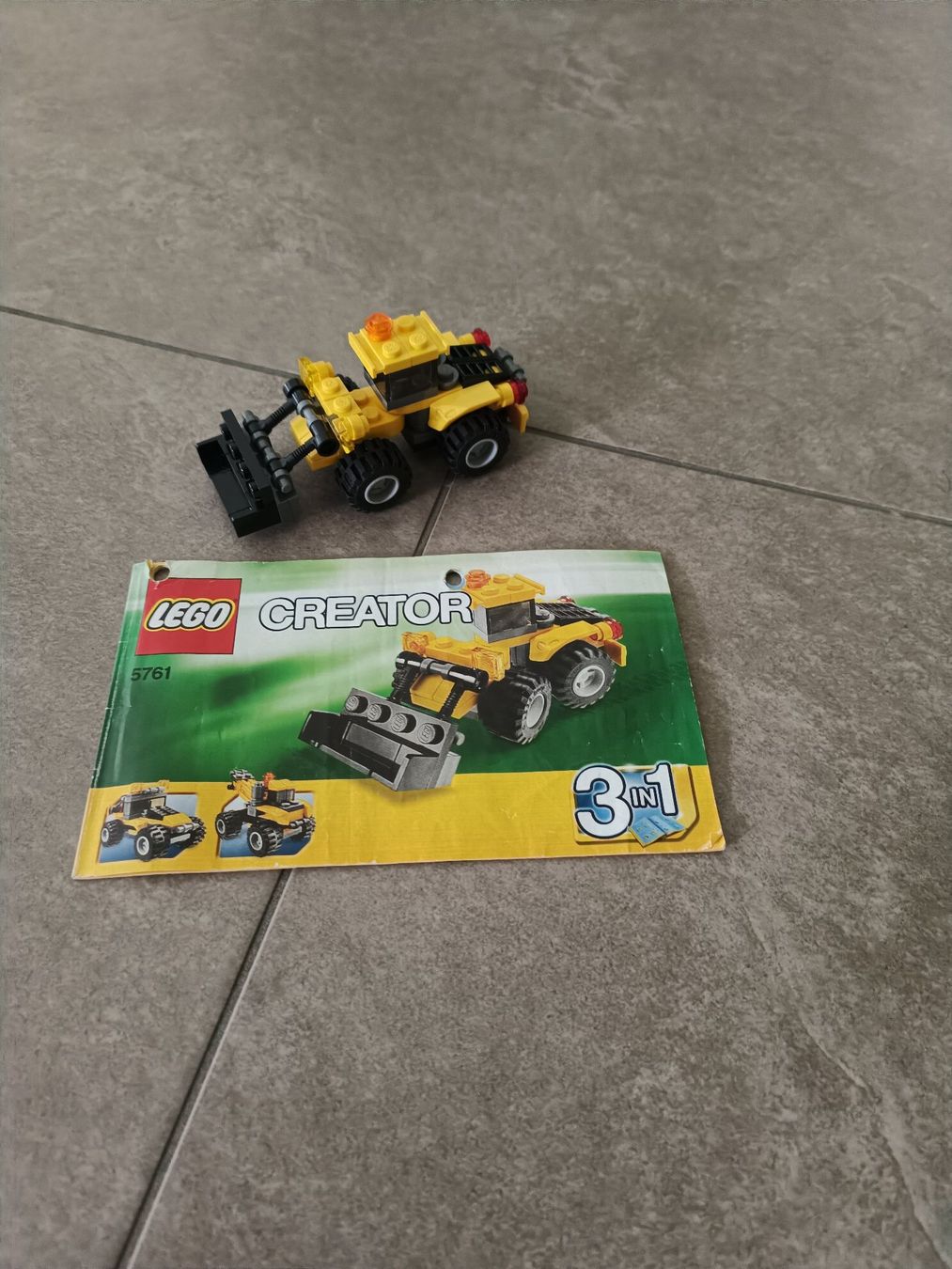 Lego Kit di costruzioni: Lego 5761 Mini Digger – Usato da Bremgarten AG venduto da Davidiusi