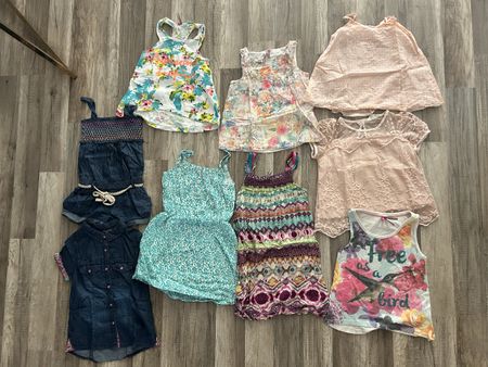 Sommer Kleider Set, Gr. 110/116, Top Zustand!